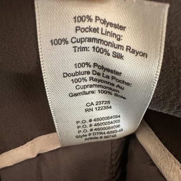 Aritzia Wilfred Taupe Culottes size 2 - Picture 10 of 14